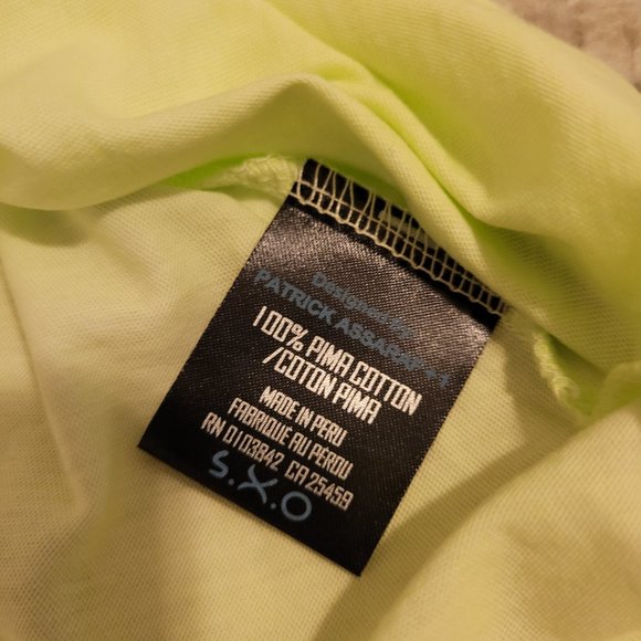 Patrick Assaraf Pima Cotton Reverse Spray Wash T-Shirt - Picture 10 of 12